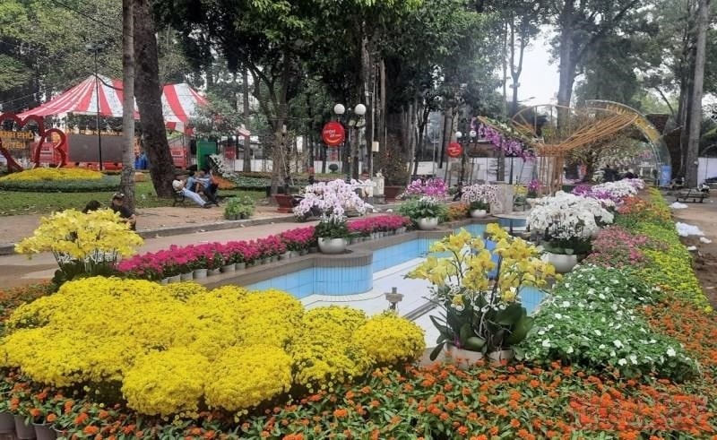 Nhiều loại hoa được trưng bày tại Hội hoa xuân Nhâm Dần 2022. Nhiều loại hoa được trưng bày tại Hội hoa xuân Nhâm Dần 2022.