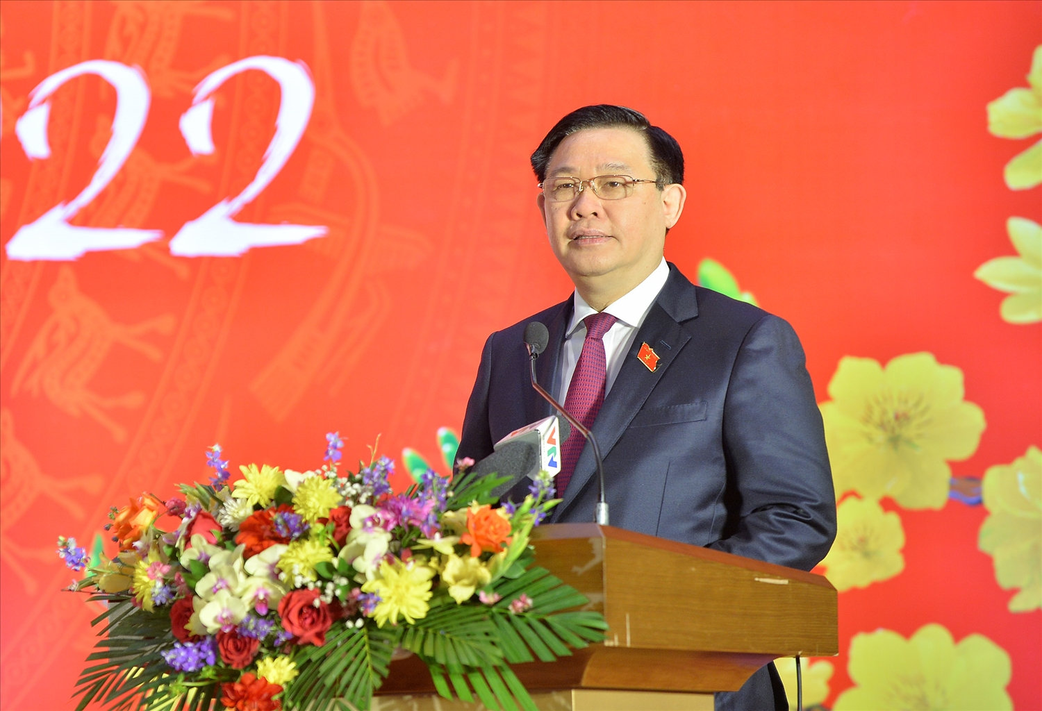 Ủy viên Bộ Chính trị, Bí thư Đảng đoàn Quốc hội, Chủ tịch Quốc hội Vương Đình Huệ 