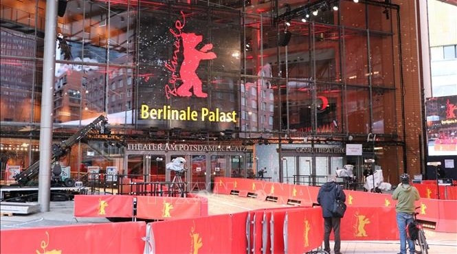 Cung điện Berlin, địa điểm chính của Liên hoan phim quốc tế Berlin. Ảnh:  TTXVN 