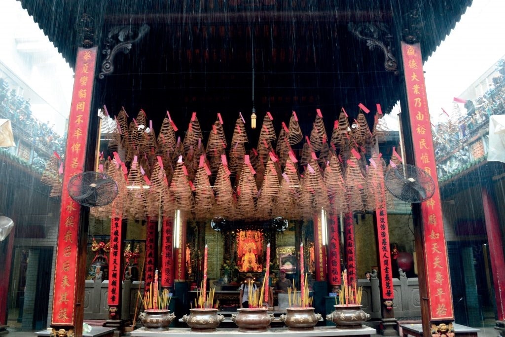 Không gian tín ngưỡng độc đáo trong Hội quán Tuệ Thành