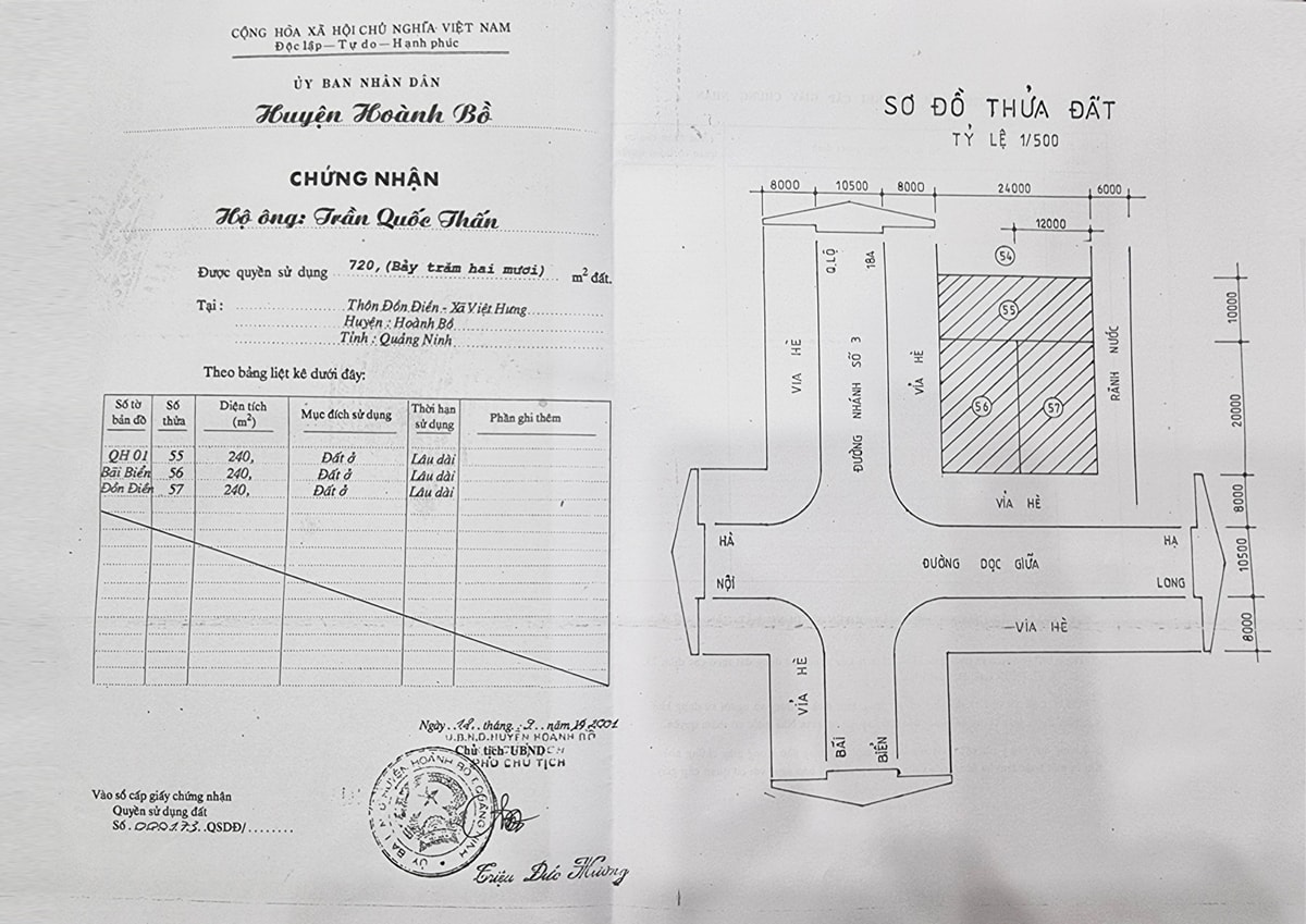 Quyết định và Giấy chứng nhận quyền sử dụng đất hợp pháp hơn 20 năm vẫn không thể xây nhà