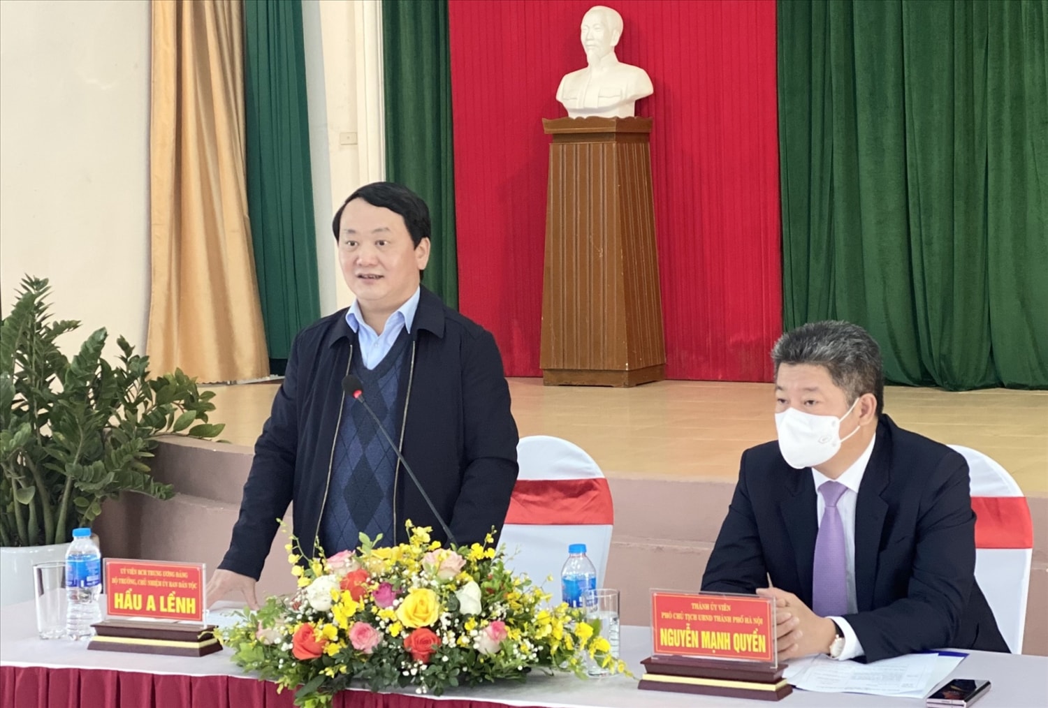 Bộ trưởng, Chủ nhiệm Ủy ban Dân tộc Hầu A Lềnh đánh giá cao sự chủ động của Thành phố Hà Nội trong thực hiện Chương trình MTQG Bộ trưởng, Chủ nhiệm Ủy ban Dân tộc Hầu A Lềnh đánh giá cao sự chủ động của Thành phố Hà Nội trong thực hiện Chương trình MTQG