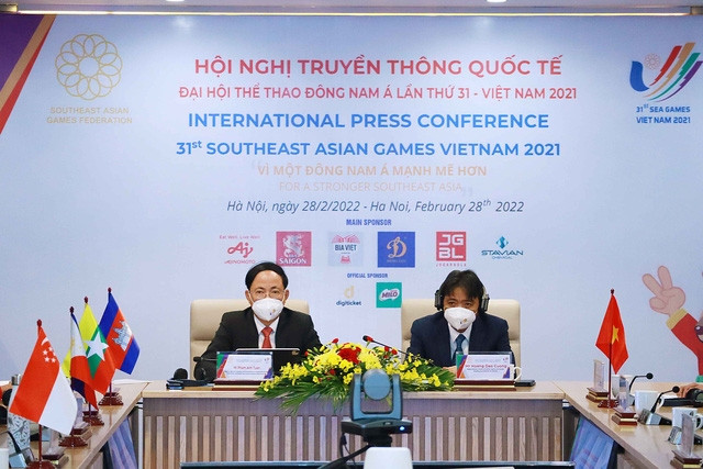 Thứ trưởng Bộ VHTTDL Hoàng Đạo Cương và Thứ trưởng Bộ TT&TT Phạm Anh Tuấn chủ trì buổi hội nghị