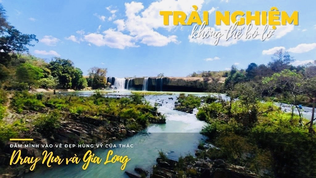 Đắm mình vào dòng nước mát lạnh và thưởng ngoại khung cảnh cực kỳ hùng vĩ của thác Dray Nur và Gia Long. Đắm mình vào dòng nước mát lạnh và thưởng ngoại khung cảnh cực kỳ hùng vĩ của thác Dray Nur và Gia Long.