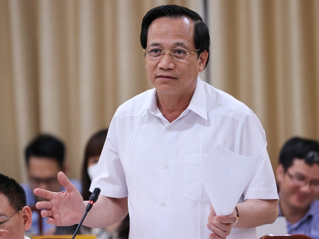 Bộ trưởng Bộ Lao động-Thương binh và Xã hội Đào Ngọc Dung phát biểu. Ảnh: VGP/Nhật Bắc Bộ trưởng Bộ Lao động-Thương binh và Xã hội Đào Ngọc Dung phát biểu. Ảnh: VGP/Nhật Bắc