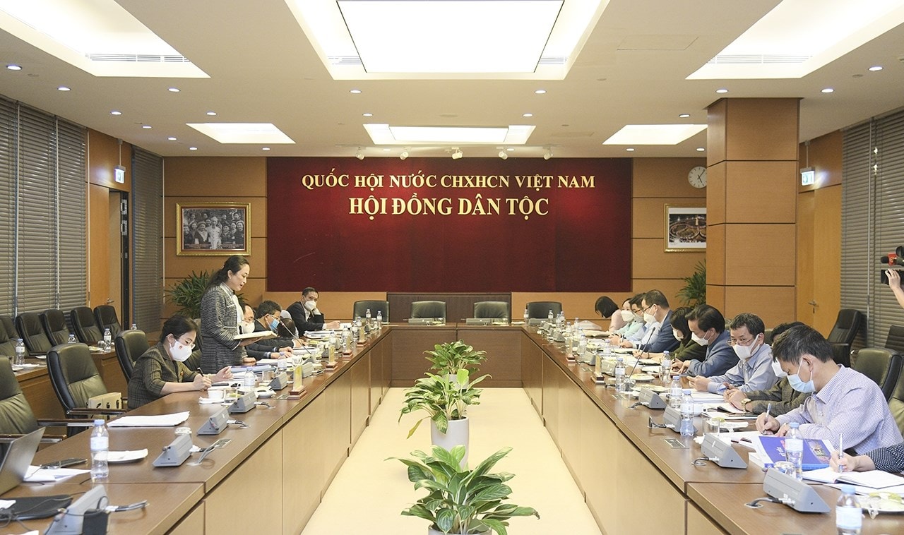 Toàn cảnh cuộc làm việc của Hội đồng Dân tộc với Bộ Khoa học và Công nghệ về việc xây dựng và ban hành văn bản quy phạm pháp luật có liên quan đến công tác dân tộc trong giai đoạn 2016-2021 Toàn cảnh cuộc làm việc của Hội đồng Dân tộc với Bộ Khoa học và Công nghệ về việc xây dựng và ban hành văn bản quy phạm pháp luật có liên quan đến công tác dân tộc trong giai đoạn 2016-2021