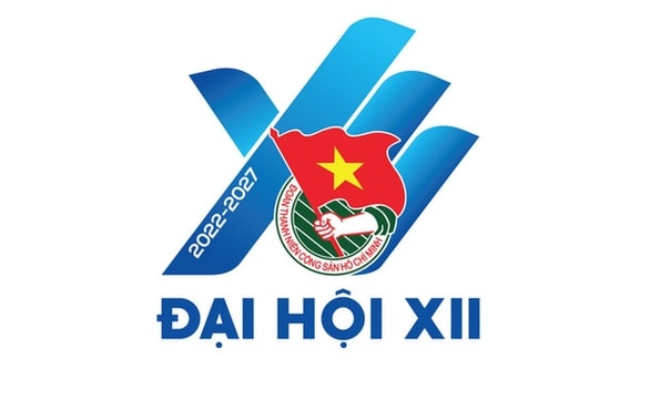 Biểu trưng chính thức của Đại hội Đoàn toàn quốc lần thứ XII - Ảnh: Trung ương Đoàn