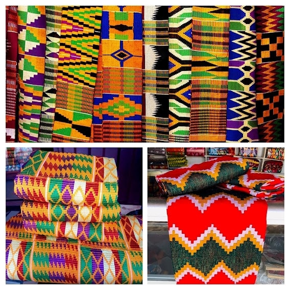 Để dệt được một tấm vải kente, người thợ phải mất rất nhiều thời gian vì làm bằng phương pháp thủ công