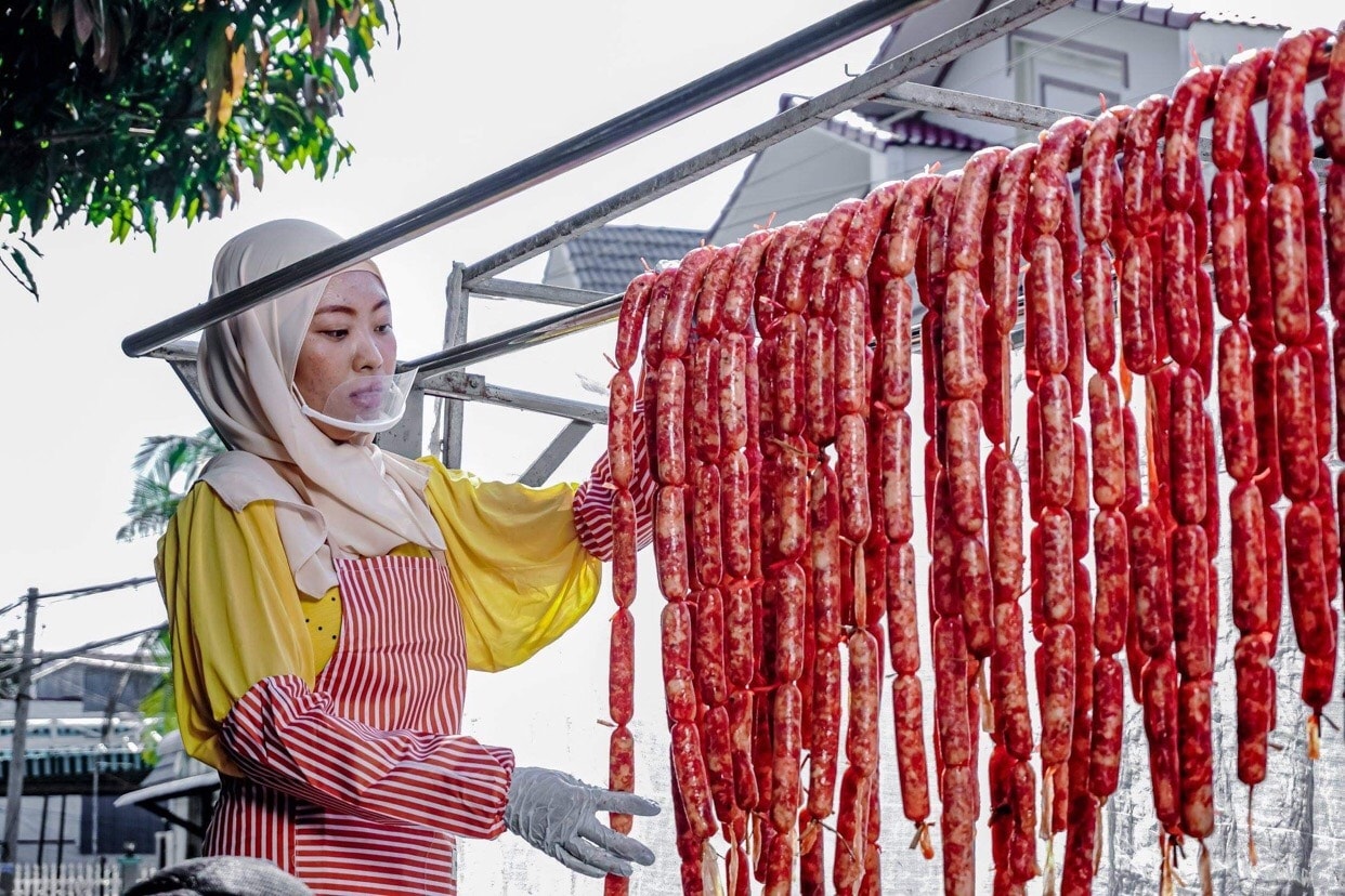 Tung lò mò là món ăn truyền thống trong cộng đồng Hồi giáo Islam