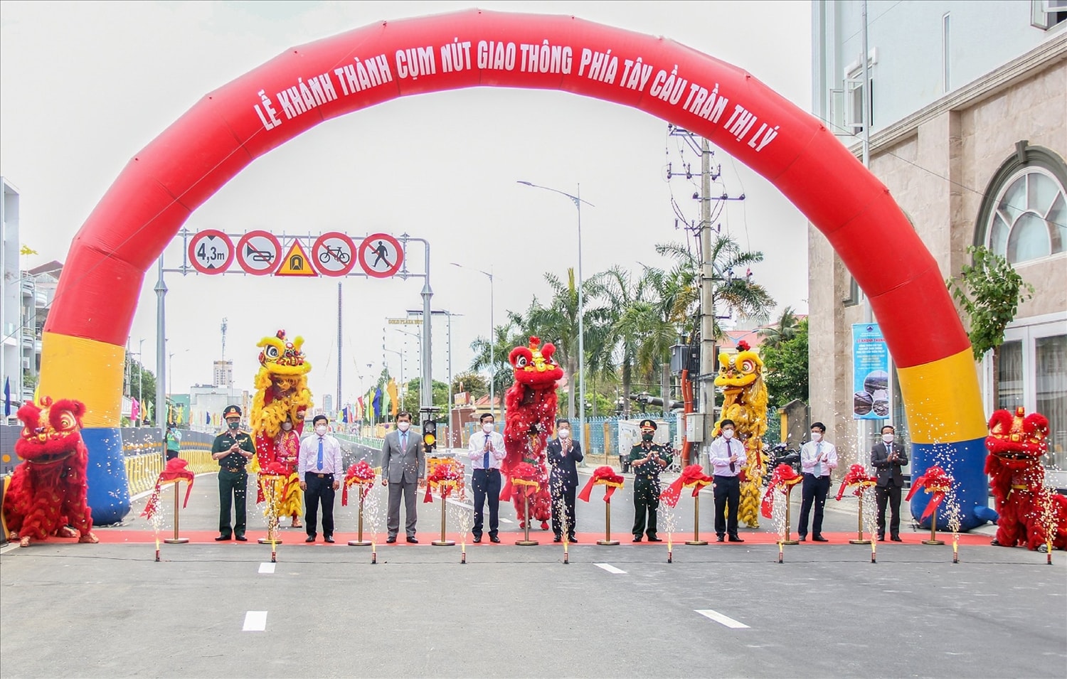 Đà Nẵng khánh thành nút giao cầu Trần Thị Lý chào mừng kỷ niệm ngày giải phóng thành phố 