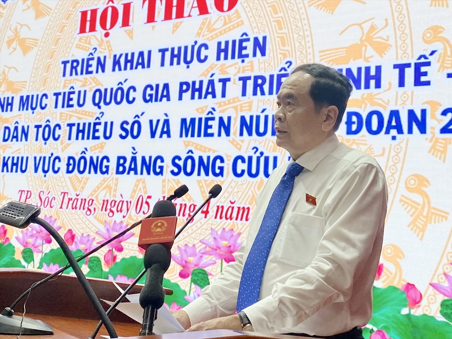 Phó Chủ tịch Thường trực Quốc hội Trần Thanh Mẫn phát biểu khai mạc Hội thảo Phó Chủ tịch Thường trực Quốc hội Trần Thanh Mẫn phát biểu khai mạc Hội thảo