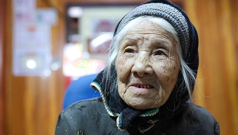 Chân dung cụ Hoàng Thị Khìn