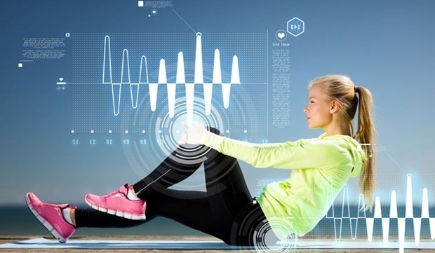 Sử dụng trí tuệ nhân tạo giúp tập thể thao tại nhà thời COVID-19. (Nguồn: AP)