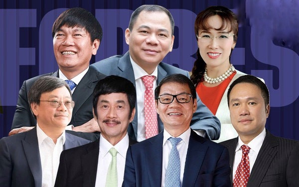 Chân dung 7 tỷ phú năm 2022 của Việt Nam Chân dung 7 tỷ phú năm 2022 của Việt Nam (ảnh: cafebiz)