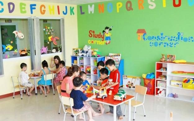Trường mầm non Yên Sở (quận Hai Bà Trưng) vừa được UBND TP Hà Nội công nhận đạt chuẩn quốc gia mức độ 1