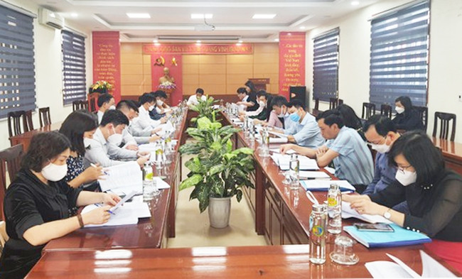 Toàn cảnh cuộc họp của Tổ công tác
