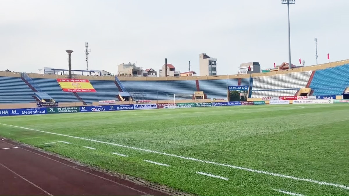 Sân Thiên Trường (Nam Định) là nơi thi đấu của bảng B môn bóng đá nam SEA Game 31 Sân Thiên Trường (Nam Định) là nơi thi đấu của bảng B môn bóng đá nam SEA Game 31
