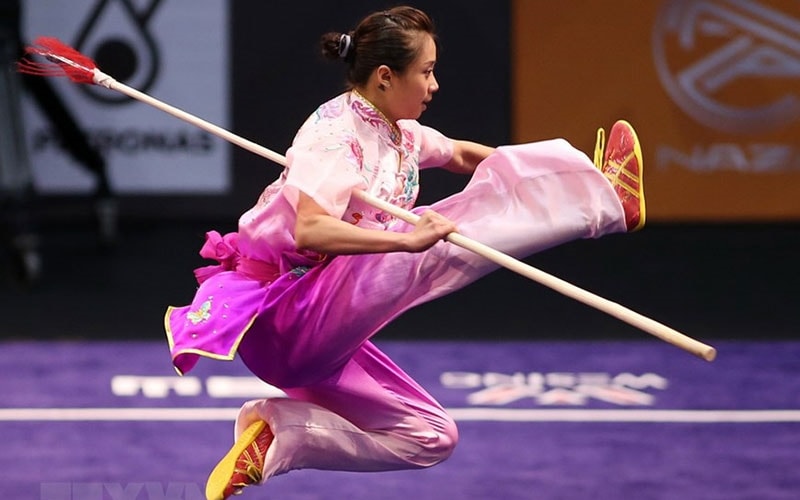 VĐV Wushu Dương Thúy Vi VĐV Wushu Dương Thúy Vi