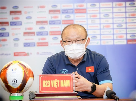 HLV Park Hang-seo hài lòng về màn thể hiện của các học trò