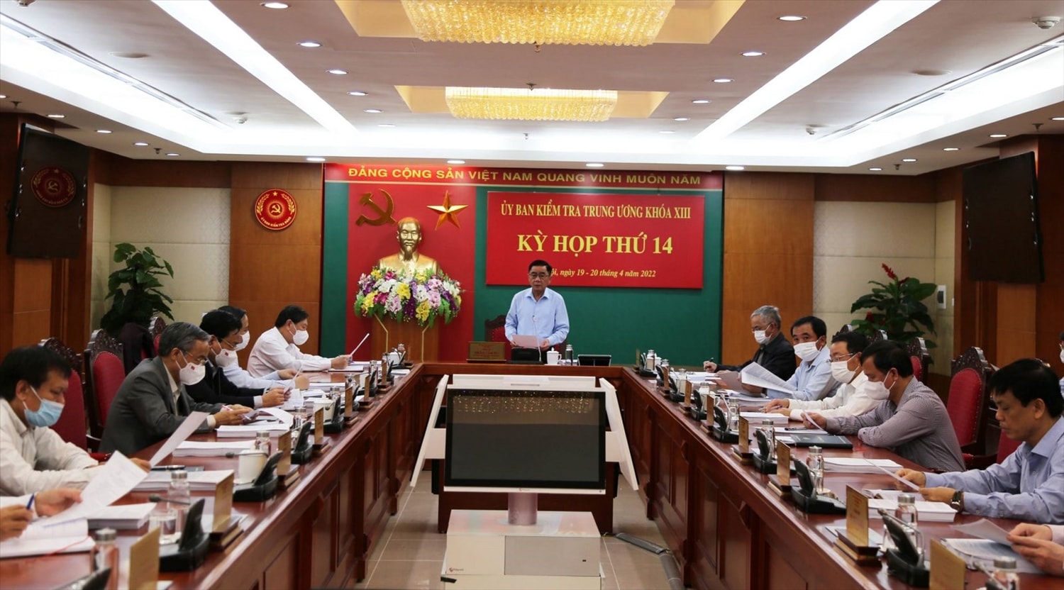 Ủy ban Kiểm tra Trung ương họp Kỳ thứ 14. Ủy ban Kiểm tra Trung ương họp Kỳ thứ 14.