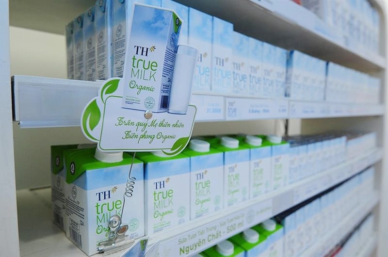 Sữa tươi organic của TH đạt chứng nhận hữu cơ châu Âu. Ảnh: Thanh Hà Sữa tươi organic của TH đạt chứng nhận hữu cơ châu Âu. Ảnh: Thanh Hà