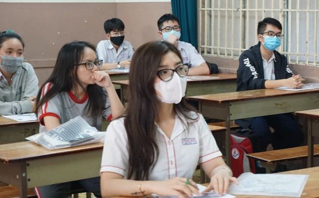 Thí sinh có thể dùng mã định danh để đăng ký dự thi tốt nghiệp THPT. Ảnh minh họa