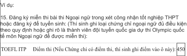 Hướng dẫn chi tiết ghi phiếu đăng ký thi tốt nghiệp THPT 2022 2