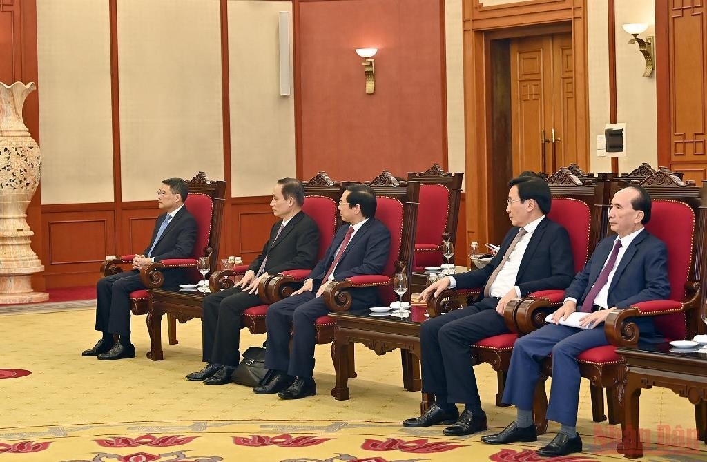 Tổng Bí thư Nguyễn Phú Trọng tiếp Thủ tướng Nhật Bản Kishida Fumio 3