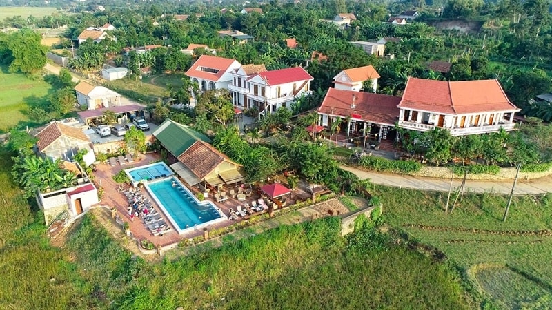 Một góc làng Cự Nẫm hôm nay Một góc làng Cự Nẫm hôm nay