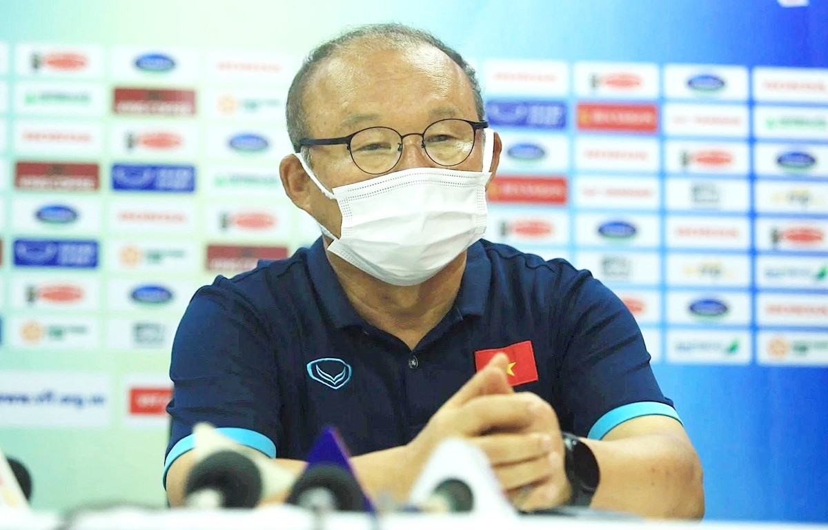 HLV Park Hang Seo đang đối mặt với áp lực trên ngai vàng SEA Games. (Ảnh ITN)
