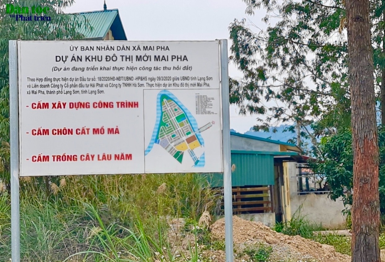 Dự án Khu ĐTM Mai Pha, TP. Lạng Sơn, tỉnh Lạng Sơn Dự án Khu ĐTM Mai Pha, TP. Lạng Sơn, tỉnh Lạng Sơn