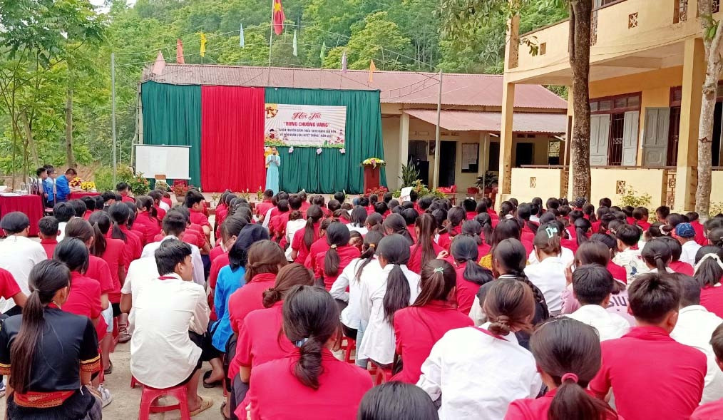 Cuộc thi “Rung chuông vàng” thu hút đông đảo học sinh tham gia