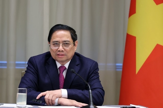 Thay mặt lãnh đạo Đảng, Nhà nước và nhân dân Việt Nam, Thủ tướng tri ân những người bạn Hoa Kỳ đã phản đối chiến tranh tại Việt Nam, đóng góp vào sự phát triển của đất nước Việt Nam - Ảnh: VGP/Nhật Bắc Thay mặt lãnh đạo Đảng, Nhà nước và nhân dân Việt Nam, Thủ tướng tri ân những người bạn Hoa Kỳ đã phản đối chiến tranh tại Việt Nam, đóng góp vào sự phát triển của đất nước Việt Nam - Ảnh: VGP/Nhật Bắc