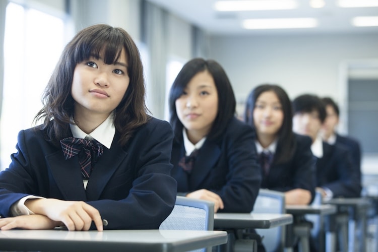 Học sinh Nhật Bản  trên lớp học trước đại dịch Covid19 (ảnh ST )