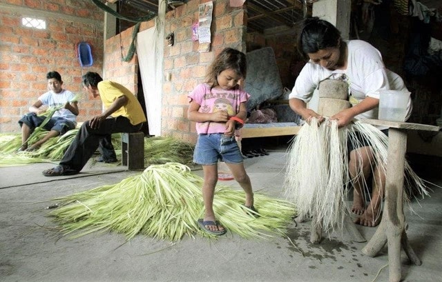 Làng nghề mũ phớt tại Ecuador 2