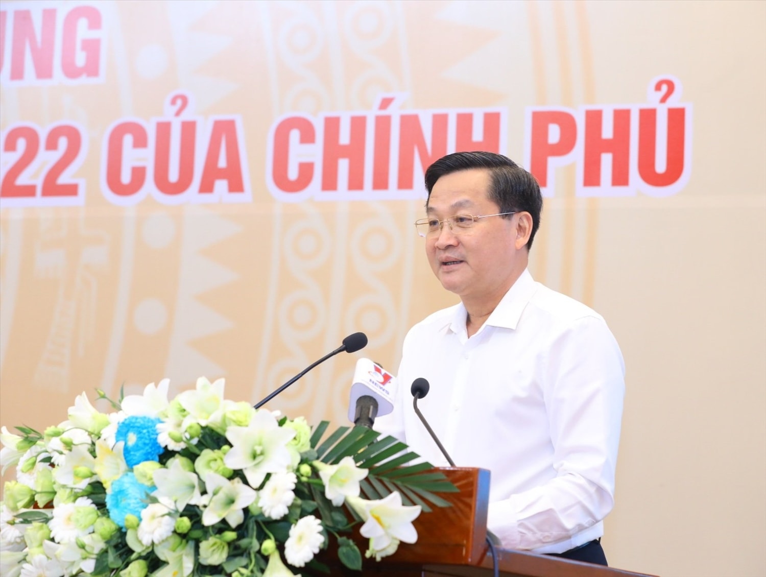 Phó Thủ tướng Chính phủ Lê Minh Khái phát biểu tại Hội nghị