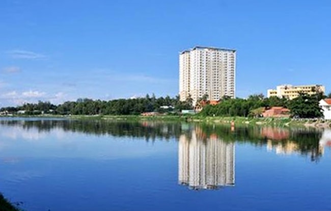 Một góc khu vực hồ Bàu Sen - Tp. Vũng Tàu