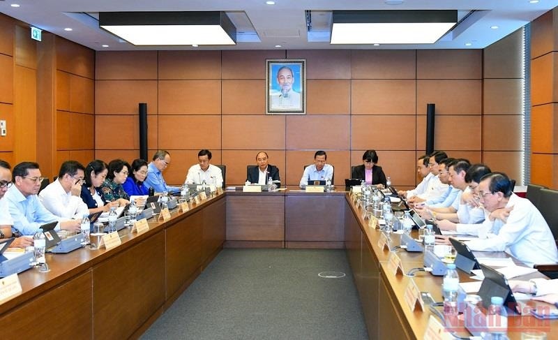 Quang cảnh phiên thảo luận tại Tổ 2. (Ảnh: LINH NGUYÊN) Quang cảnh phiên thảo luận tại Tổ 2. (Ảnh: LINH NGUYÊN)