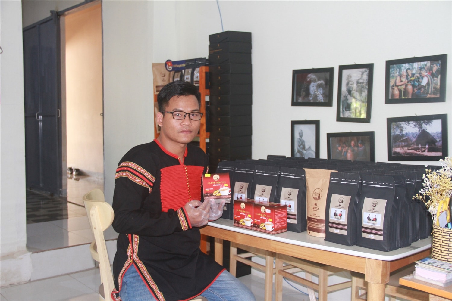 Ê đê Café có thêm nhiều sản phẩm mới, đặc biệt dòng cà phê hòa tan kết hợp củ quả 