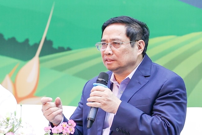 Thủ tướng Chính phủ Phạm Minh Chính phát biểu tại Hội nghị Thủ tướng Chính phủ Phạm Minh Chính phát biểu tại Hội nghị