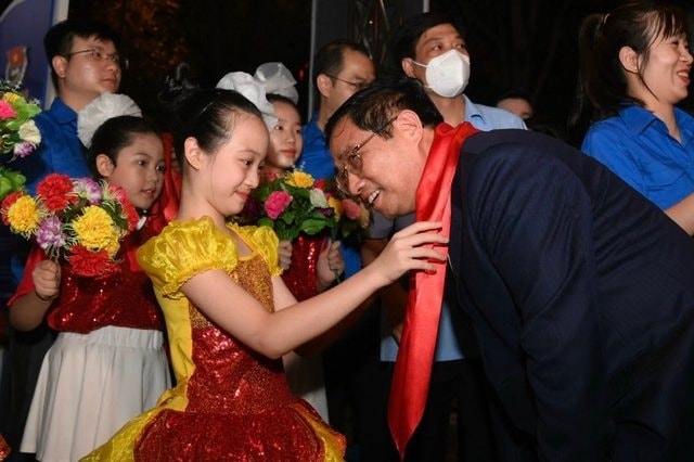 Thủ tướng Phạm Minh Chính: Hãy lắng nghe trẻ em bằng trái tim, hãy bảo vệ trẻ em bằng hành động - Ảnh: VGP/Nhật Bắc Thủ tướng Phạm Minh Chính: Hãy lắng nghe trẻ em bằng trái tim, hãy bảo vệ trẻ em bằng hành động - Ảnh: VGP/Nhật Bắc