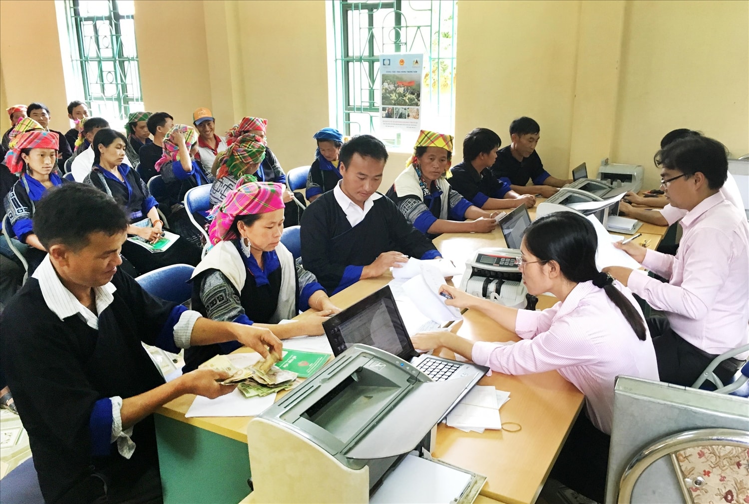 Tổng nguồn vốn hỗ trợ lãi suất tối đa tại Ngân hàng chính sách xã hội là 3 nghìn tỷ đồng. Ảnh minh họa