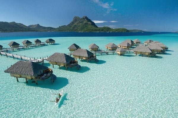 Không gian cũng yên tĩnh ở thiên đường Không gian cũng yên tĩnh ở thiên đường Bora Bora