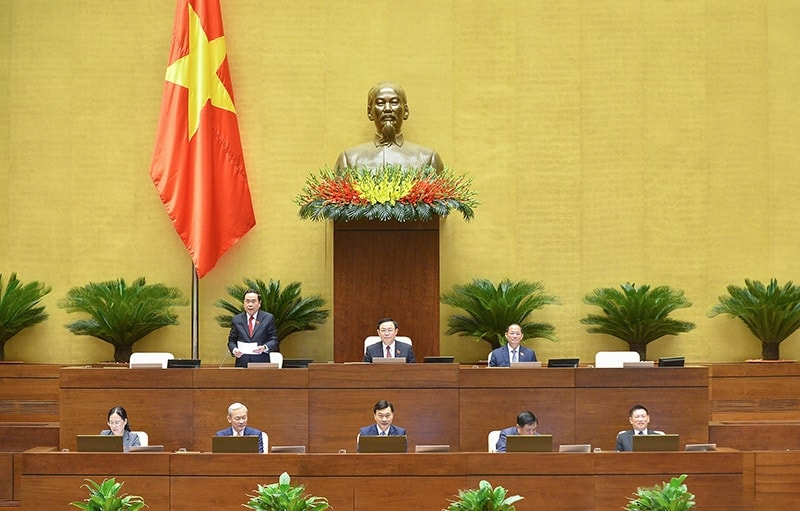 Phó Chủ tịch Thường trực Quốc hội Trần Thanh Mẫn điều hành phiên họp Phó Chủ tịch Thường trực Quốc hội Trần Thanh Mẫn điều hành phiên họp