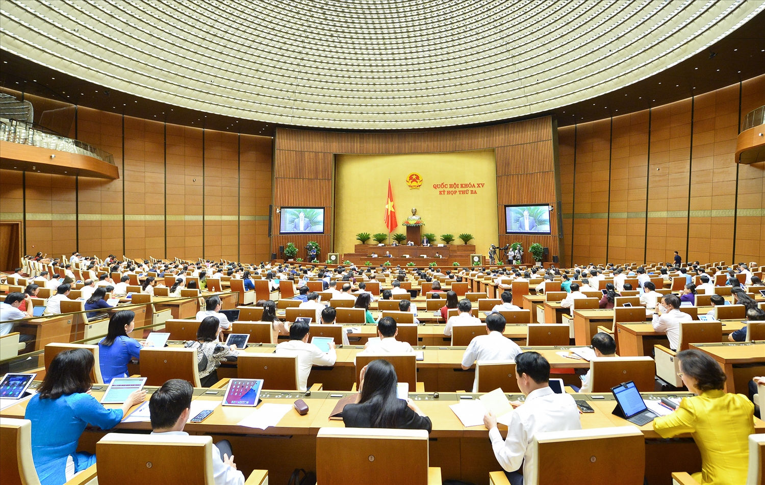 Quang cảnh phiên thảo luận