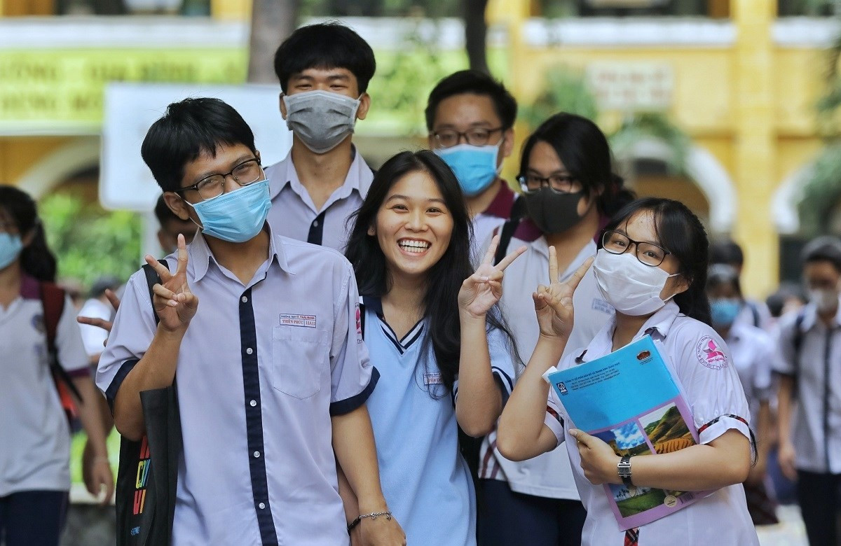 146 học sinh được miễn thi tốt nghiệp THPT 2022. Ảnh minh hoạ