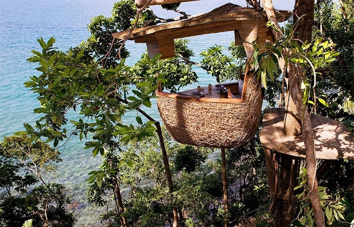 Soneva Kiri Resort Treepod ở Koh Kood, Thái Lan.