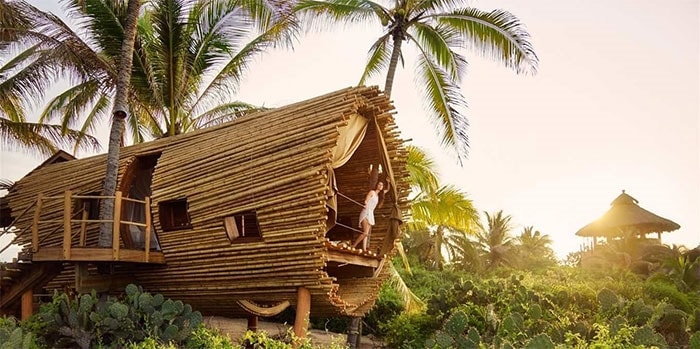 Ngôi nhà tại bãi biển Playa Viva thuộc phía Bắc TP. Acapulco, Mexico