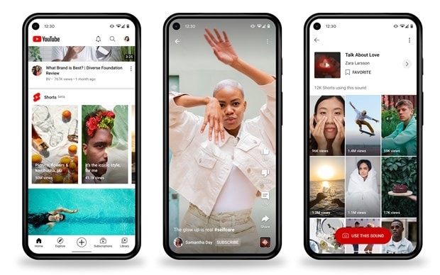 YouTube, Facebook và Tiktok cạnh tranh quyết liệt ở mảng video ngắn (Nguồn: Engadget)