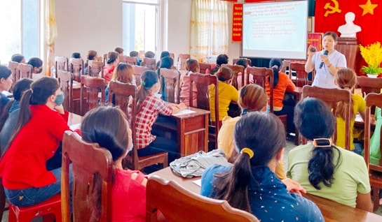 Quang cảnh Hội nghị tuyên truyền, phổ biến giáo dục pháp luật Quang cảnh Hội nghị tuyên truyền, phổ biến giáo dục pháp luật